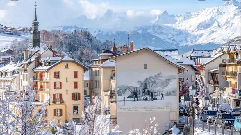 Elegant Historic Apartment Le Mont Joly - 3 Bed 2Bath View 80M2 Saint-Gervais-les-Bains Exterior photo